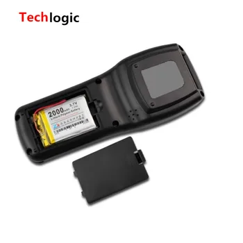 Techlogic X7 Wireless Laser Barkod Skener Inventory PDA Bar Code Gun Display Merchandise information for Logistics Warehouse
