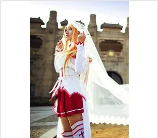 Anime Sword Art Online Asuna Yuuki cosplay odijelo haljinu po mjeri