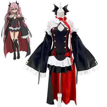 Owari no Seraph of the End Krul Tepes Vampire Hallowmas Halloween Uniform Dress Outfit Anime cosplay nošnje