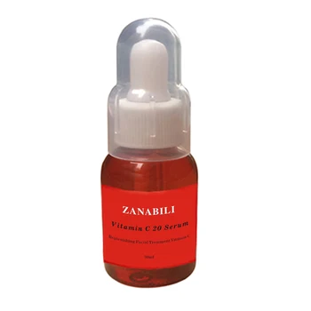 ZANABILI Vitamin C 20 Serum 30ml Face Cream Facial Treatment Vitamin C Lifting Serum za njegu kože izbjeljivanje ovlaživač